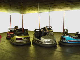 
White Cube Bumper Cars